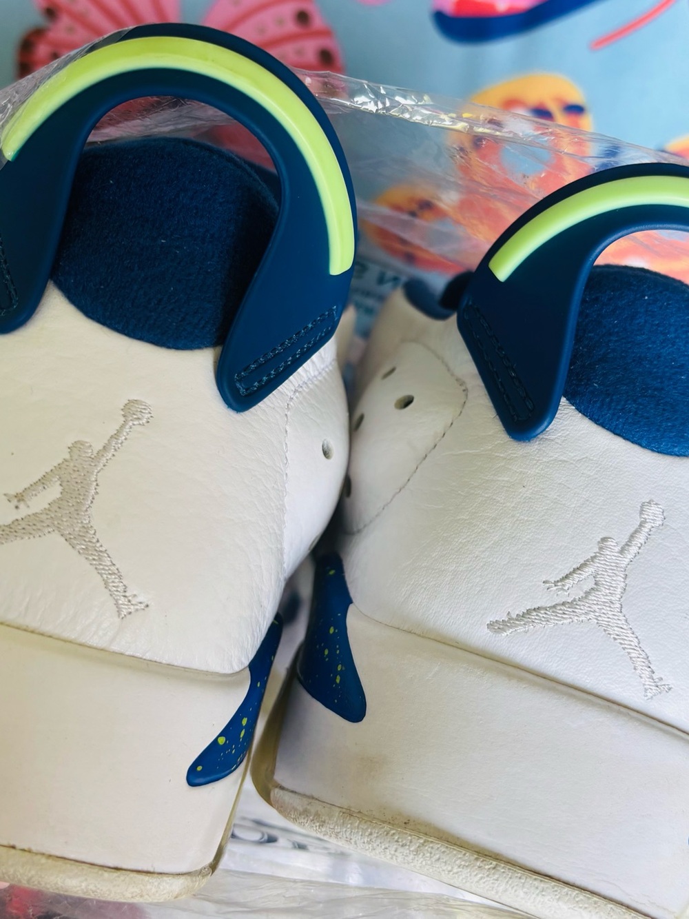 Men Nike Air Jordan 6 Low "Ghost Green" - Picture 13 of 13